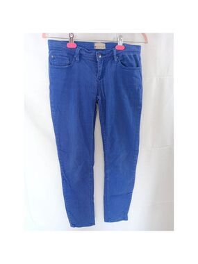 Roxy Denim Purple Blue Skinny Jeans Juniors Size 3/26 Stretch See Photos